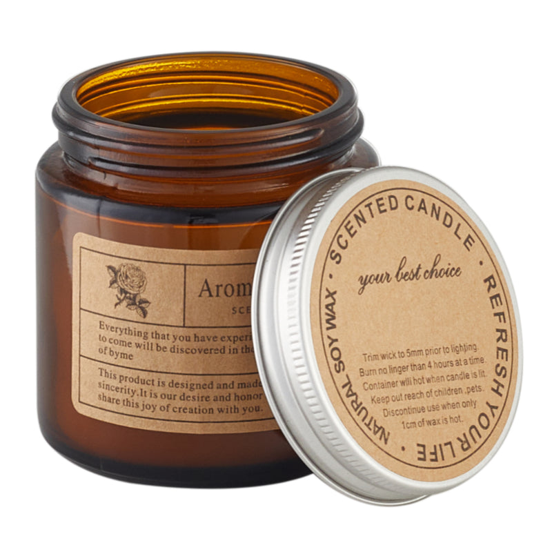 Lifeideas 3Pcs Natural Soy Wax Scented Candle Set