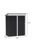 Garden Sanctuary 3X5 Storage Shed with Shelves