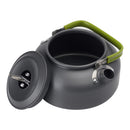 Breeins 9Pcs Portable Camping Cookware Set Outdoor Travel Picnic Pot Pan Cooking Kits
