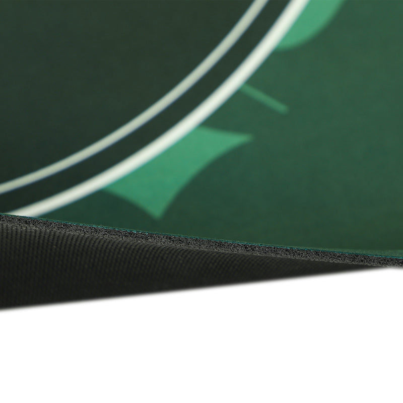 SPORTNOW 239.3 X 115.5 Cm Poker Mat 12 Player Water-Resistant, Green