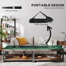 SPORTNOW 239.3 X 115.5 Cm Poker Mat 12 Player Water-Resistant, Green