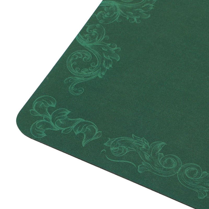 SPORTNOW 239.3 X 115.5 Cm Poker Mat 12 Player Water-Resistant, Green