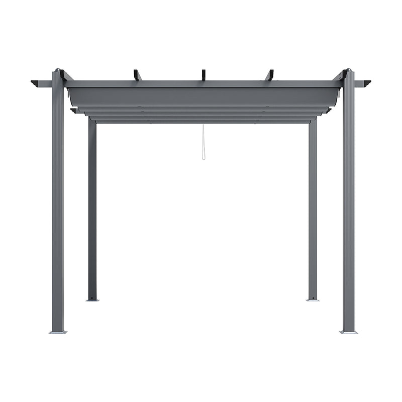 Livingandhome Aluminum Pergola For Patio Deck