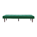 Livingandhome Tufted Upholstered Convertible Sofa