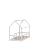 Livingandhome Wooden Bed Frame