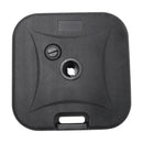 Garden Sanctuary PP Square Plastic Water and Sand Filled Freestanding Parasol Base