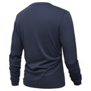 Long-Sleeved Crew Neck T-Shirt