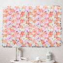 Lifeideas Artificial Rose Floral Wall Panel