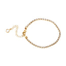 14K Gold Plated Chain Bracelets set