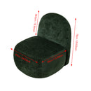 Modern Chenille Upholstered Lounge Chair