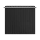 Breeins 4x6FT Metal Pent Roof Garden Tool Shed