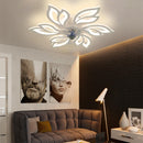 Cottonfy UK Stylish Flower Design Fan with Light
