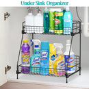 Lifeideas 2-Tier Free-Standing Spice Rack & Organizer