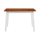 Livingandhome Solid Wood Rectangular Dining Table