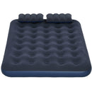 Outsunny King Inflatable Mattress with Hand Pump, Pillows, 203 x 152 x 22cm