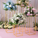 Breeins Metal Column Flower Stand for Wedding Decoration