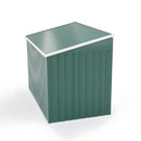 Breeins Steel Trash Can Recycle Bin Enclosure Storage Shed