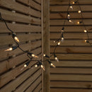 11.9m 120 LED Multi-Action Christmas String Lights C6 Bulbs in Warm White