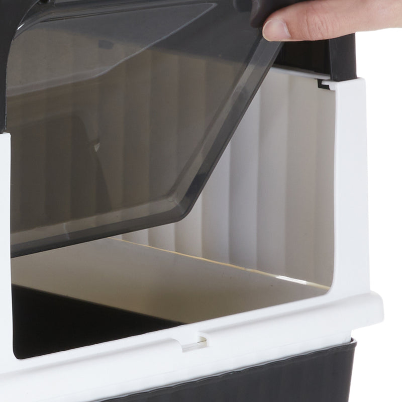 KidKid Large Enclosed Cat Litter Box with Disinfection Light