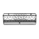 Lifeideas Elegant Wall-Mounted Wine Glass Rack