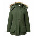 Mid-Length Hooded Coat