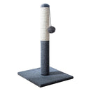 Livingandhome Cat Scratching Post With Hanging Ball