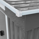 Breeins 6 x 9FT Metal Garden Storage Shed with Sliding Door