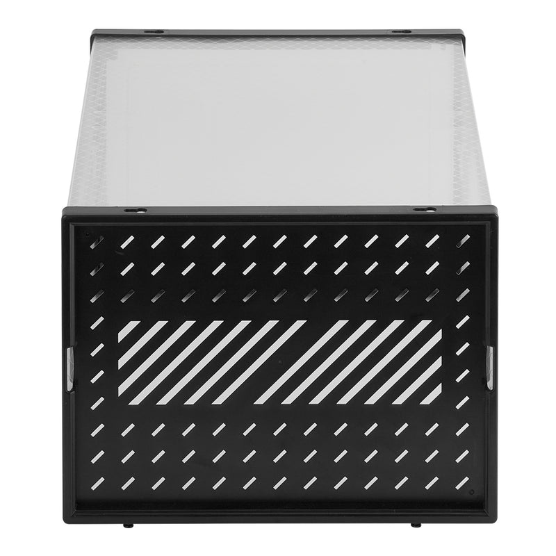 Livingandhome 12 Pack Plastic Shoe Storage Box