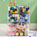 Kidkid 4Pcs Transparent Stackable Storage Box Set