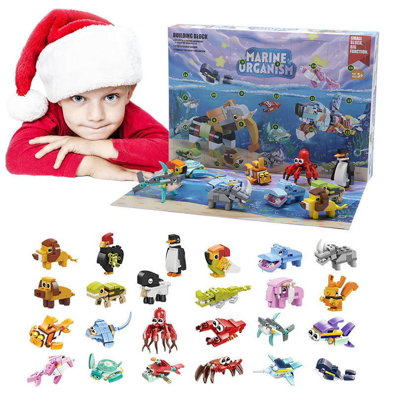 Kidkid Advent Calendar Building Block Blind Box
