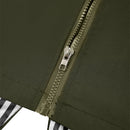 Hooded Zip-Up Midi Windbreaker