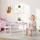 AIYAPLAY Princess Design Toddler Table and 2 Chairs Set, for Playroom