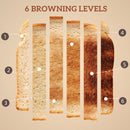 HOMCOM 1.7L 3000W Rapid Boil Kettle and 2 Slice Toaster Set Crumb Tray