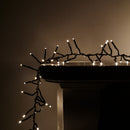 960 LED 12.4m Premier Clusterbrights Indoor Outdoor Multifunction Mains Operated Christmas Cluster Lights with Timer in Warm White