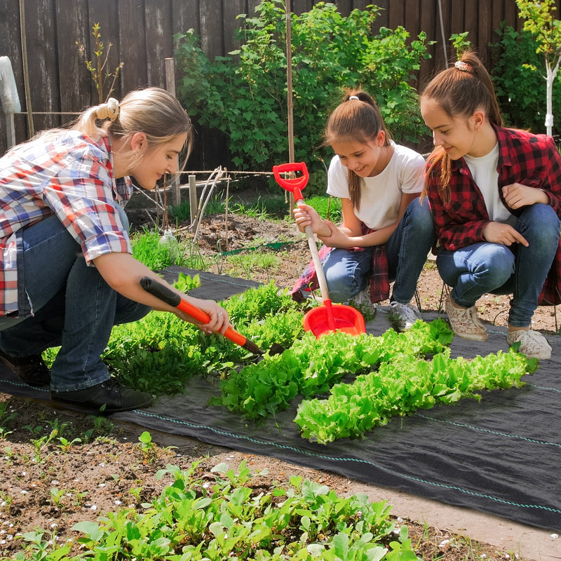 Outsunny 2 X 100m Weed Membrane, Heavy Duty Weed Control Membrane
