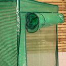 1.50m x 1m Outdoor Tomato Greenhouse with Steel Frame and Protective PE Cover