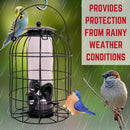 Wild Bird Hanging Nut Feeder with Squirrel Guard