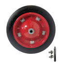 Replacement 13" X 3" Puncture Proof / Solid Wheelbarrow Wheel With Axle