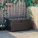 Outsunny 311L Garden Storage Box, Waterproof Outdoor Storage Box for Tools