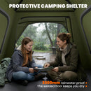 Outsunny Pop Up Tent Waterproof Camping Tents 3-4 People Green