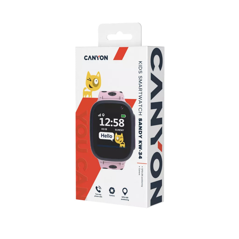 Canyon Smartwatch Sandy KW-34 - Pink