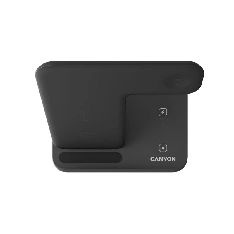 Canyon Wireless Charging Station 3-in-1 WS-303 - Black