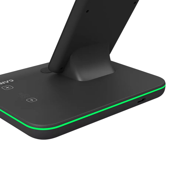 Canyon Wireless Charging Station 3-in-1 WS-303 - Black