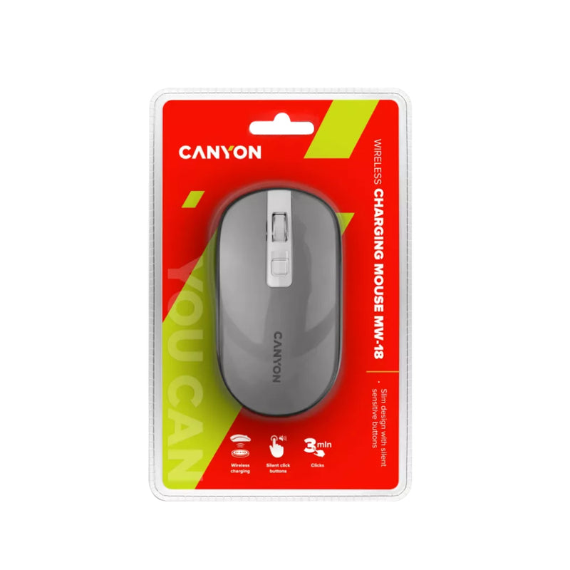 Canyon Wireless Mouse - Dark Grey