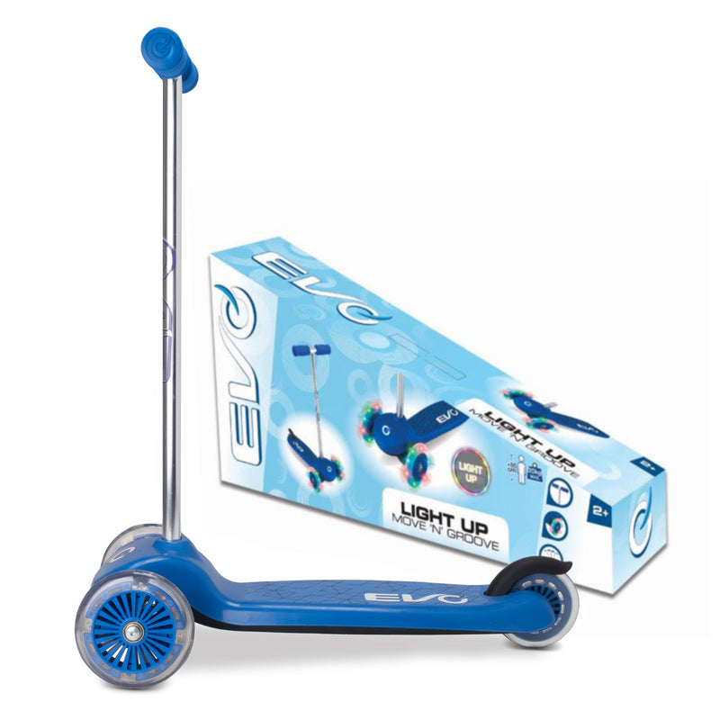 Evo Lightup Move & Groove Scooter - Blue
