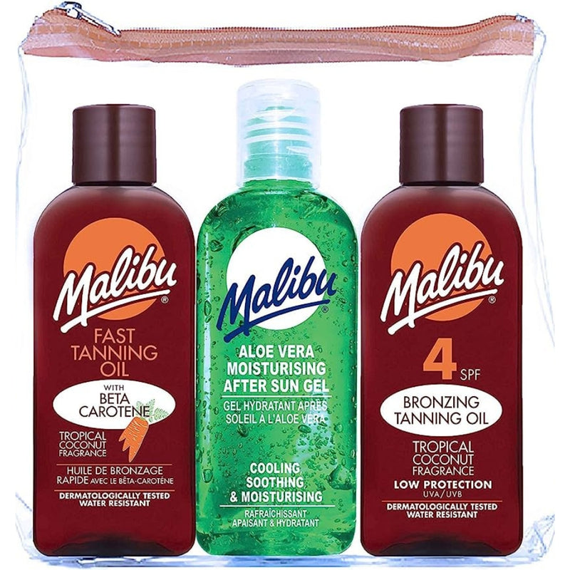 Malibu Fast Tanning Travel Pack