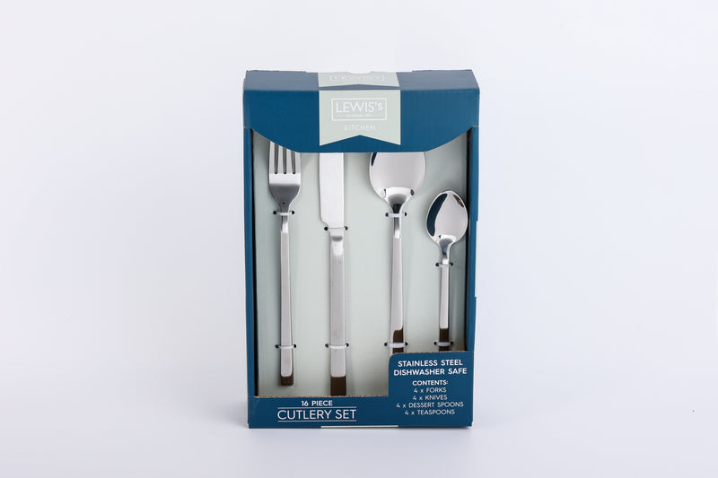 Lewis's Ambience 16pc Cutlery Set