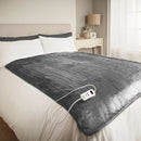 Bauer Luxury Soft Touch Heated Throw - Grey