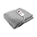 Bauer Luxury Soft Touch Heated Throw - Grey