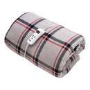 Bauer Luxury Soft Touch Heated Throw - Plaid